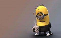 Sick Minion Meme Template