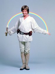 Luke Skywalker's imagination Meme Template