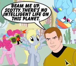 Kirk/My little Pony Meme Template