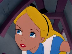 Alice feeling curious Meme Template