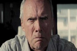 clint eastwood scowl Meme Template