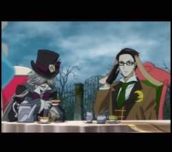 Mad Hatter's Tea Party, Will and Undertaker, Kuroshitsuji (Black Meme Template