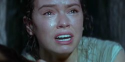 daisy ridley crying Meme Template