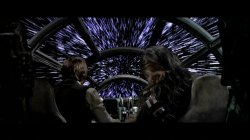 lightspeed Han Solo Chewbacca Millennium Falcon Meme Template