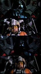 Porkins versus Vader 2 Meme Template
