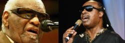 Ray Charles and Stevie Wonder Meme Template