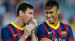 Messi Neymar chat Meme Template