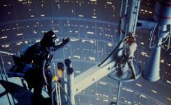 Luke and vader cloud city Meme Template