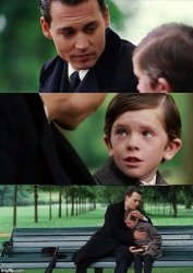 Finding Neverland (reversed) Meme Template