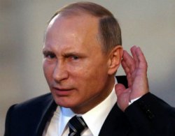 Putin Can't Hear You Meme Template