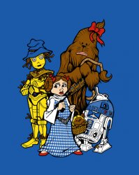 Star Wars Wizard of Oz Dorothy Meme Template