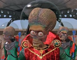 Mars Attacks Martians Meme Template