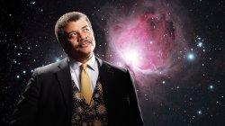 NeilDeGrasse Tyson looking up Meme Template