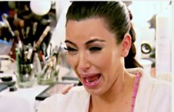 Kardashian cries Meme Template