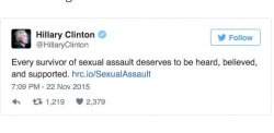 Hillary Clinton Tweet Backfire Meme Template