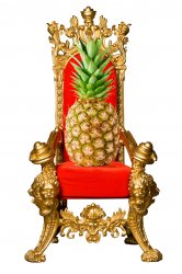 King Pineapple Meme Template