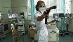 Thug life nurse Joker Meme Template