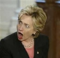 Hillary Clinton - Open mouth Meme Template