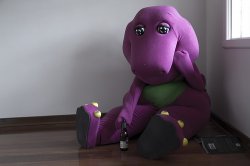 Sad Barney Meme Template