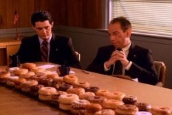 Agents with donuts (twin peaks) Meme Template