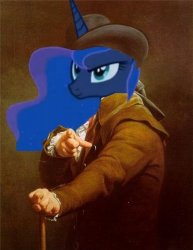 My Little Pony Ducreux Luna Meme Template