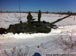Leopard 2 tank in snow damnit Carl Meme Template