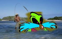 Fishing for Pingas Meme Template