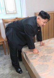 Kim Jong-Un Bent Over Meme Template