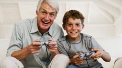 Grandpa Gamer Meme Template