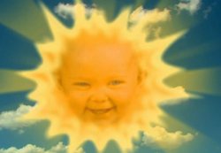 Teletubbies Sun Meme Template