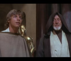 Star Wars Obi Luke do you even Falcon bra Meme Template