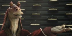 Jar jar senate Meme Template