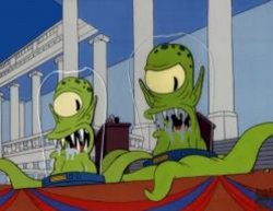 Kodos and Kang Meme Template
