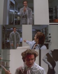 American Psycho Meme Template