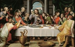 last supper jesus Meme Template