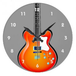 guitar clock Meme Template