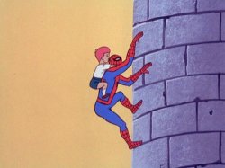 spiderman wall Meme Template