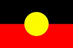 Australian indigenous flag Meme Template
