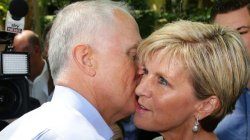 Malcolm Turnbull Julie Bishop Hail Hydra Meme Template