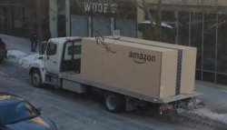 Amazon truck Meme Template
