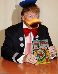 Donald Ducks Out Meme Template