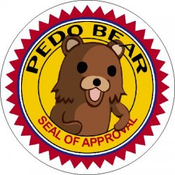 Pedo Bear Seal of Approval Meme Template