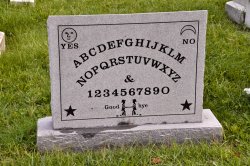 Ouija Board Tombstone Meme Template