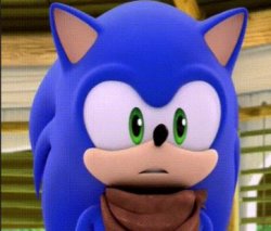 surprised sonic Meme Template