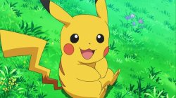 Pikachu on grass Meme Template
