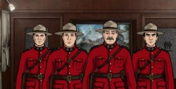 Archer Mounties Meme Template