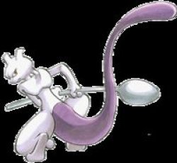 Spoon Mewtwo Meme Template