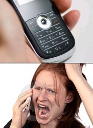 Cell Phone Rage Meme Template