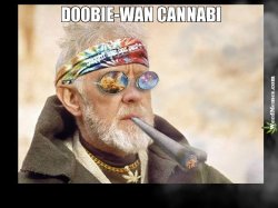 Doobie-Wan Cannabi Meme Template