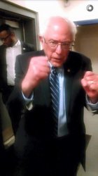 Bernie fight stance Meme Template